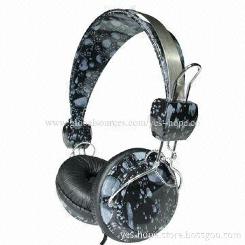 China wholesale custom branded wired headphones without mic